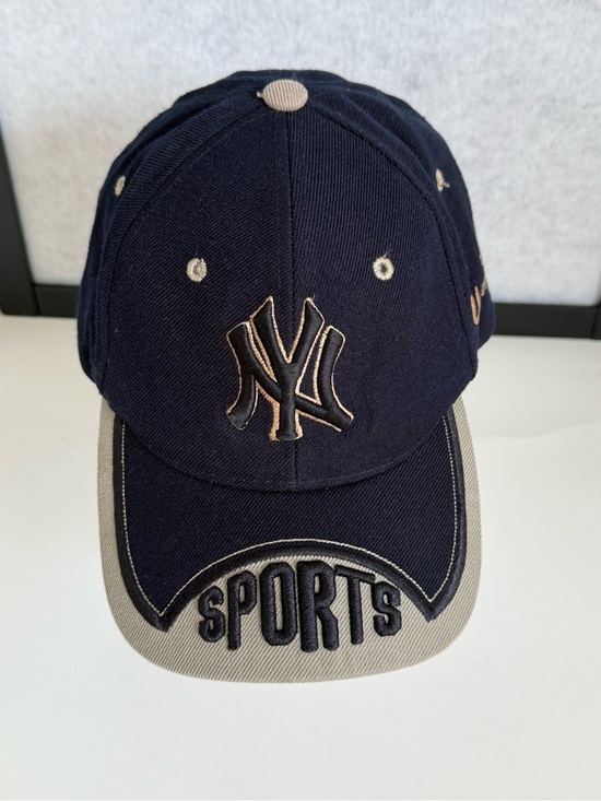 TRX Other - Vintage New York Yankees Hat Cap Adjustable Velcro T.R.X Sports Korea Wool Blend